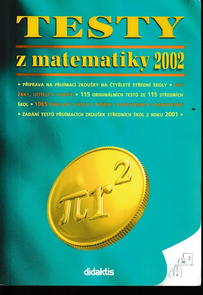 Testy z matematiky 2002