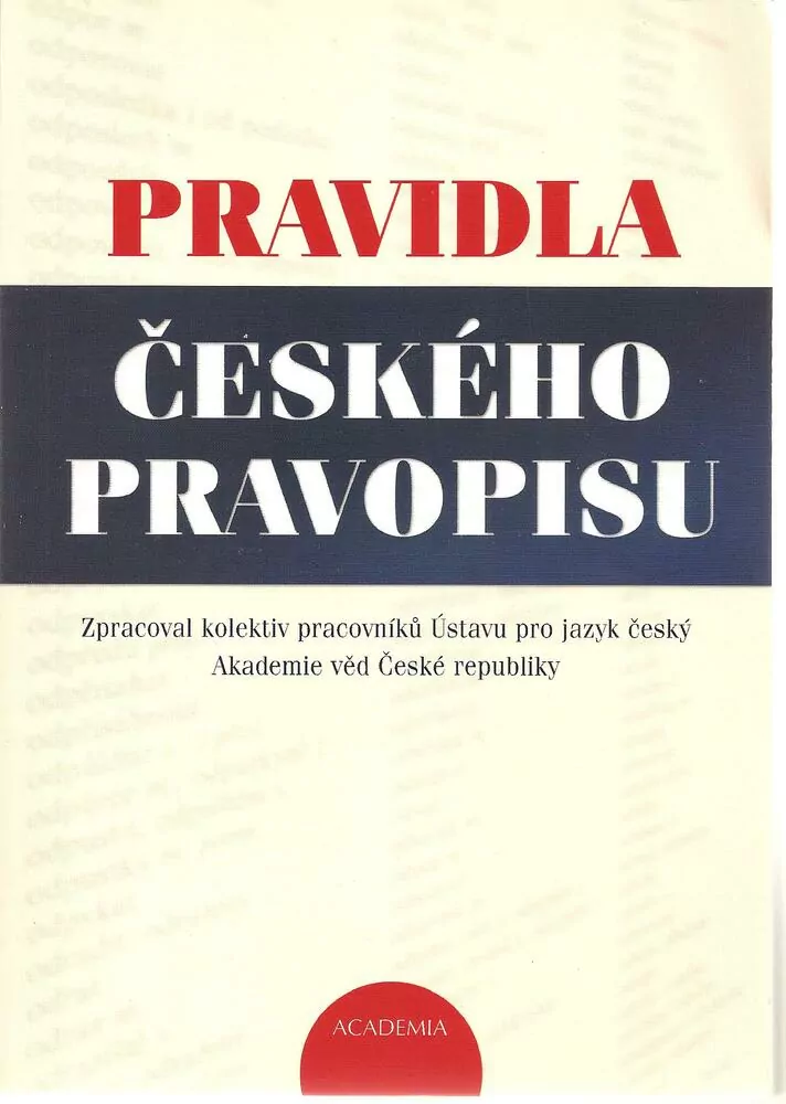 Pravidla českého pravopisu