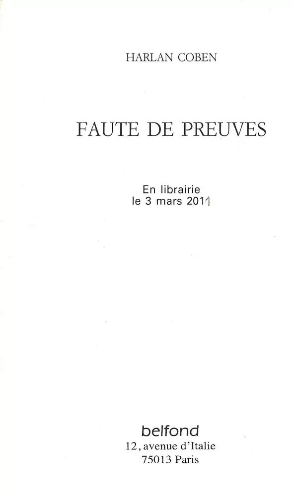 Faute de