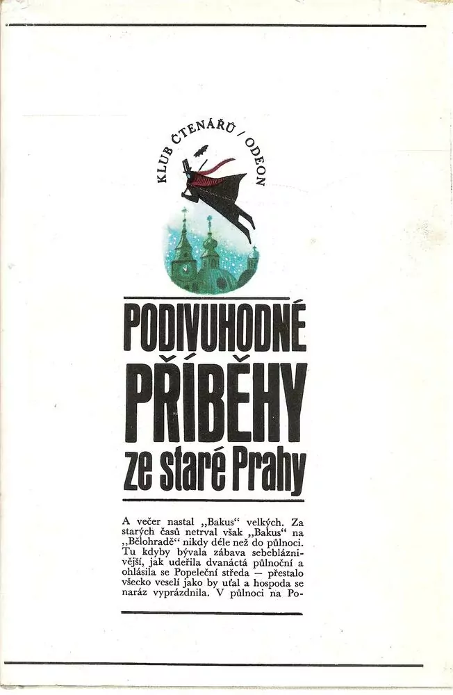 Podivuhodné příběhy ze staré Prahy