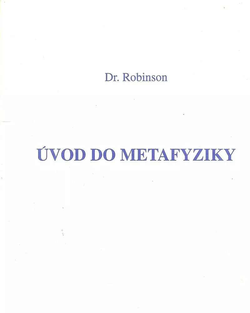 Úvod do metafyziky