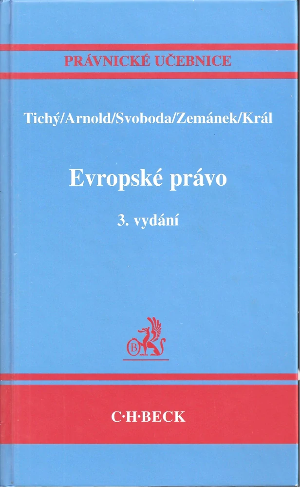 Evropské právo 3. vydání