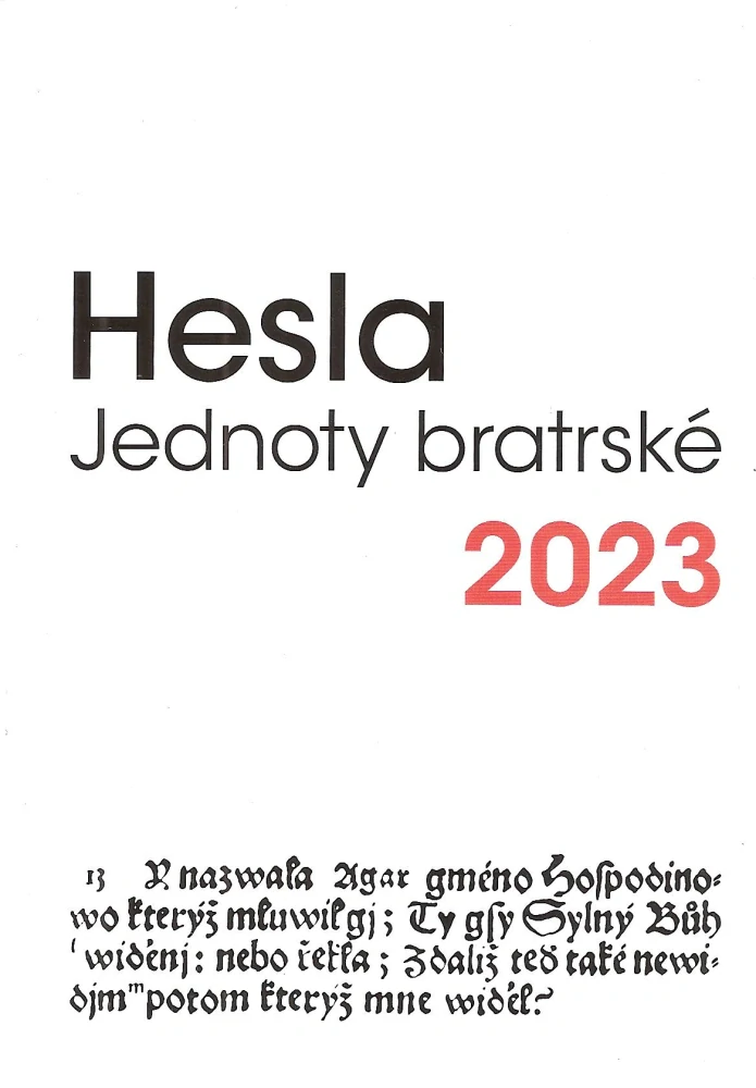 Hesla Jednoty bratrské 2023