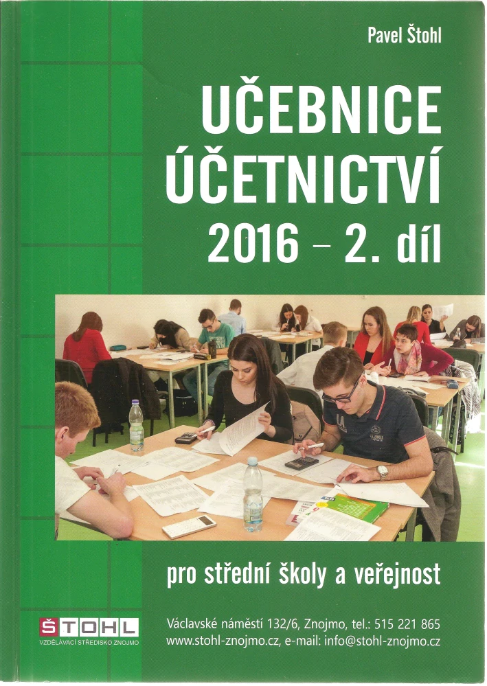 Učebnice účetnictví 2016 2.díl