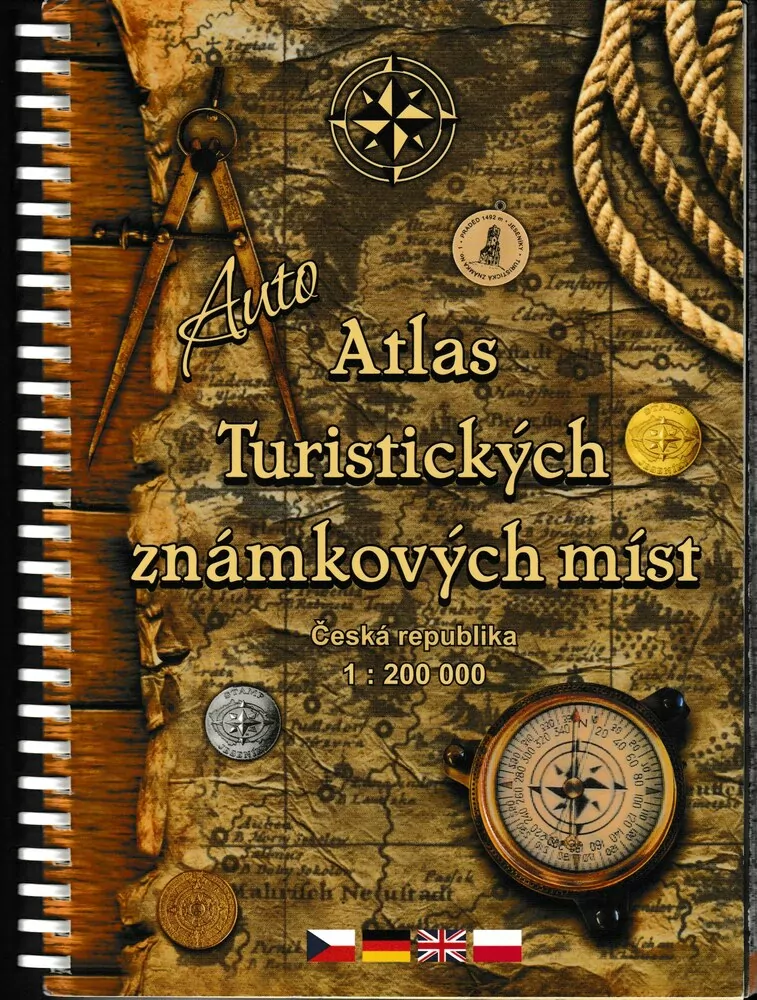Auto Atlas turistických známkových míst