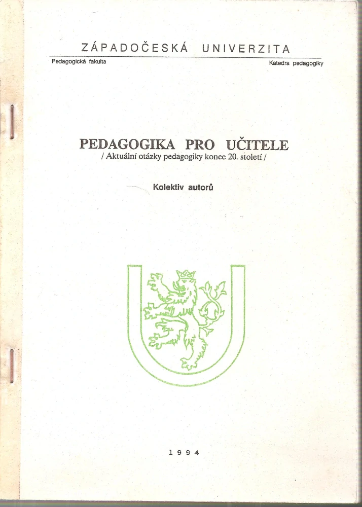 Pedagogika pro učitele