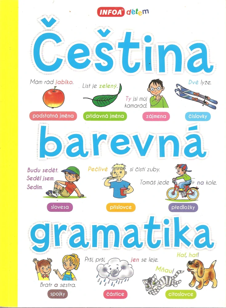 Čeština barevná gramatika
