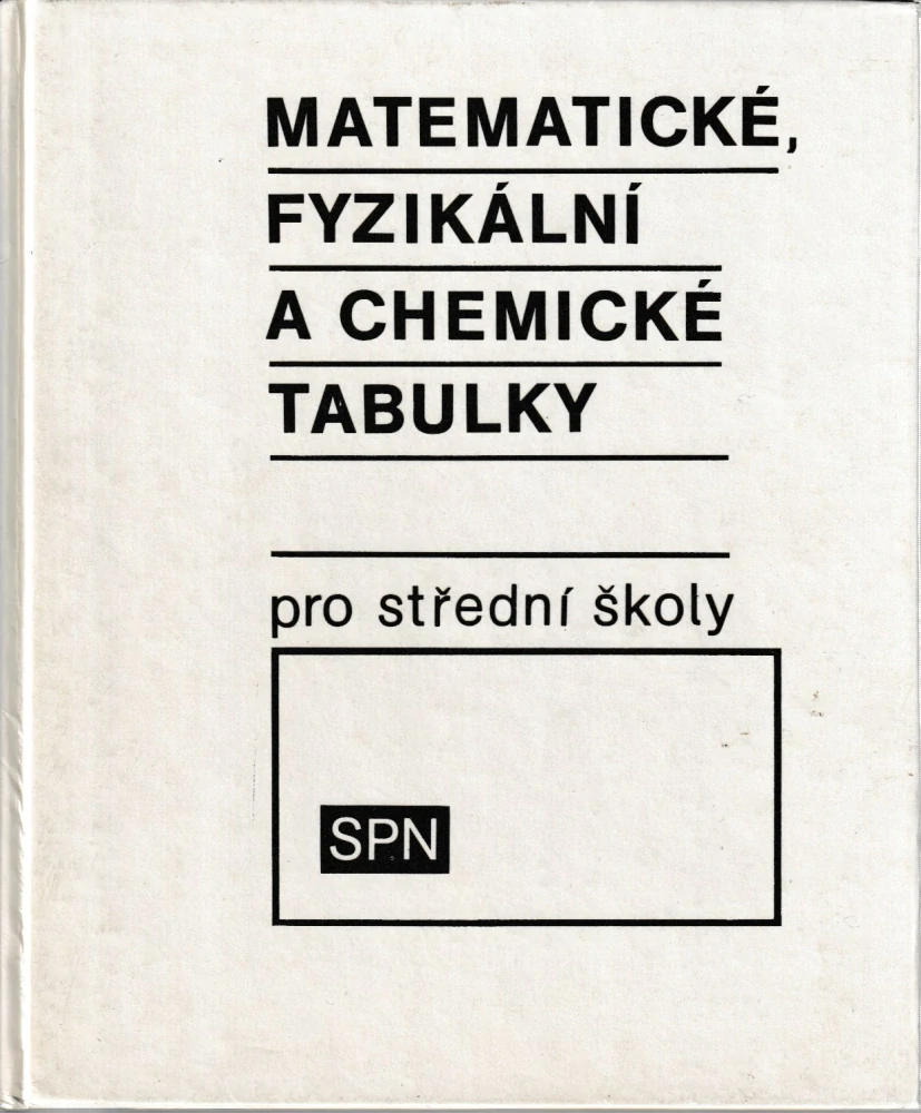 Matematické, fyzikální a chemické tabulky
