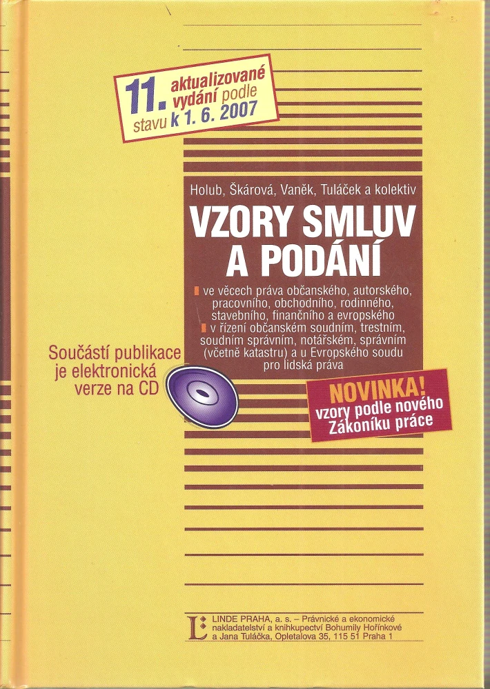 Vzory smluv a podání