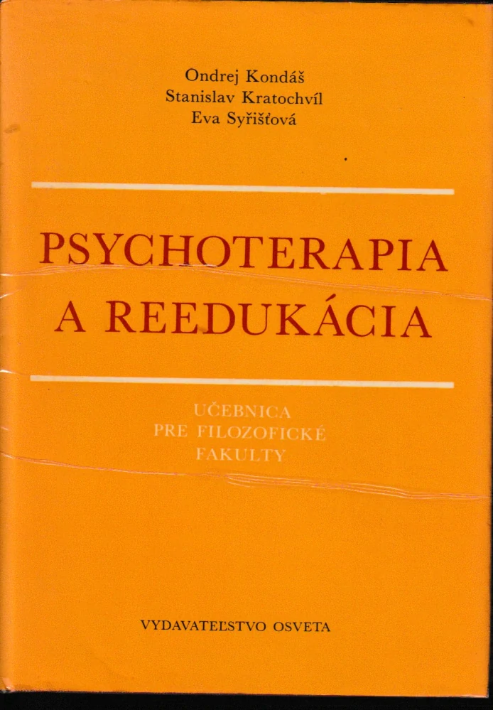 Psychoterapia a reedukácia