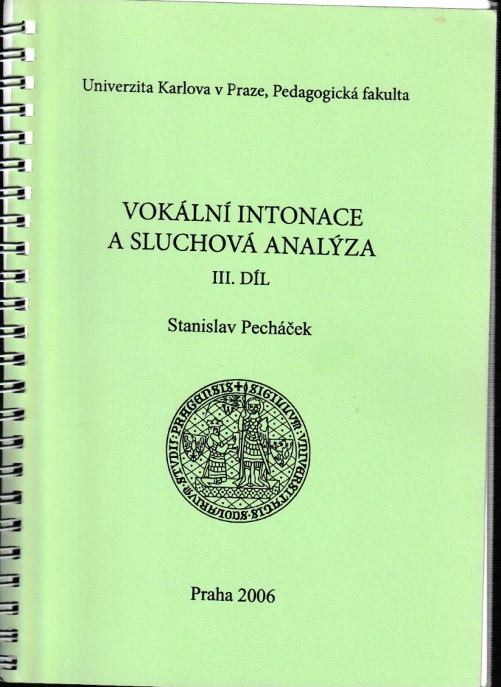 Vokální intonace a sluchová analýza