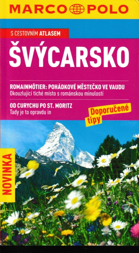 Švýcarsko s cestovním atlasem