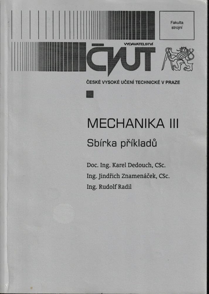 Mechanika III