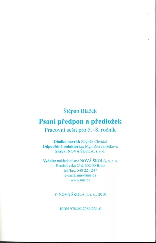 Psaní předpon a předložek