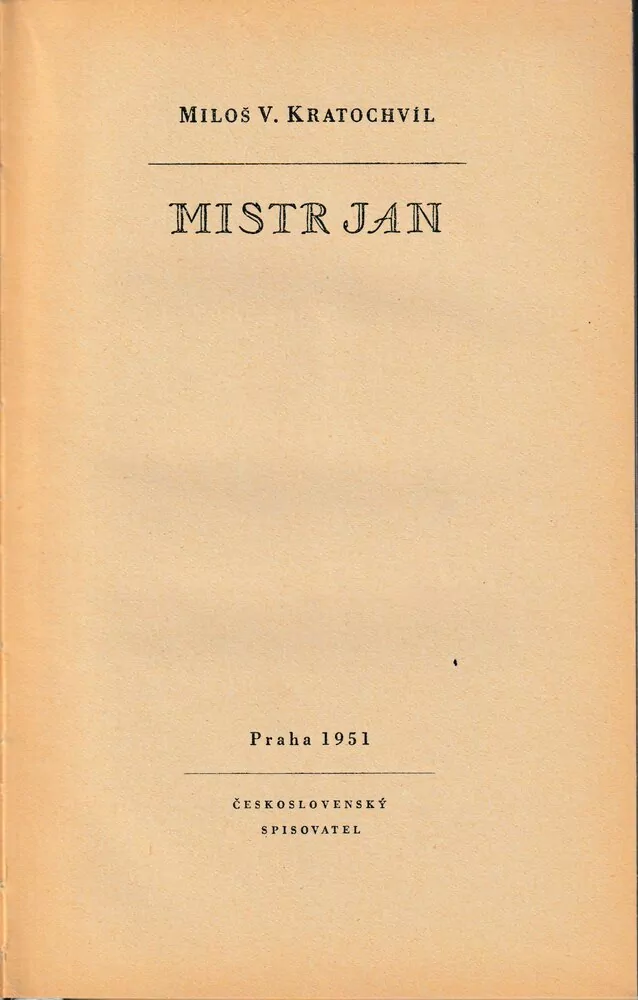Mistr Jan