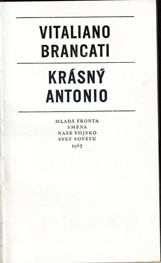 Krásný Antonio