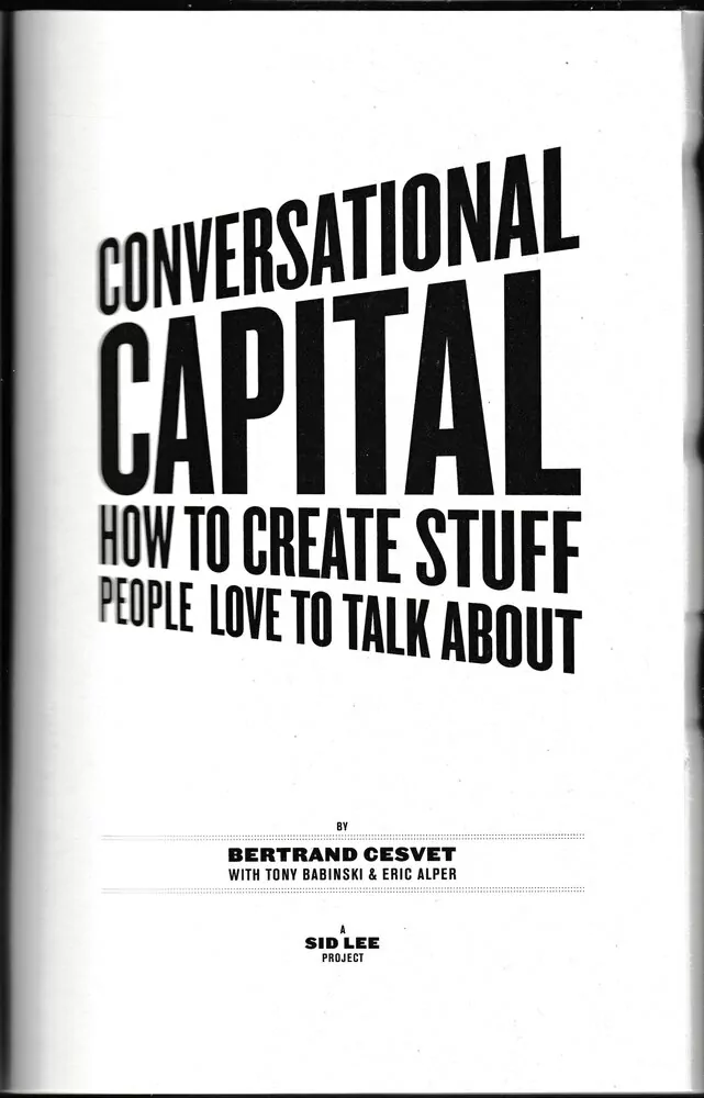 Conversational capital