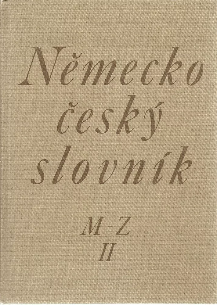 Německo - český slovník