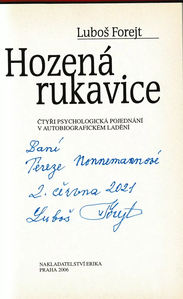 Hozená rukavice