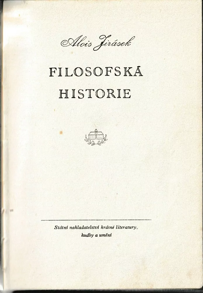 Filosofská historie