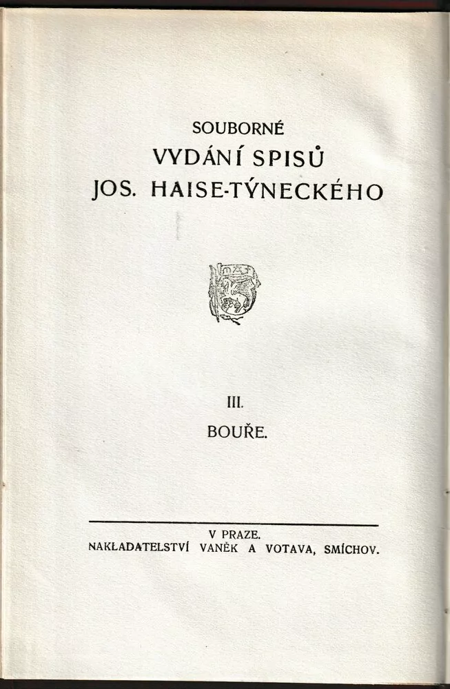 Bouře