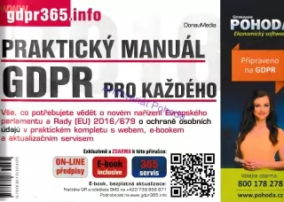 Praktický manuál GDPR pro každého