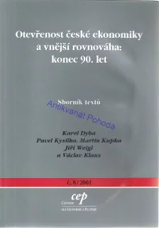 Otevřenost české ekonomiky a vnější rovnováha: konec 90. let