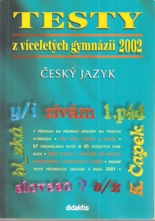 Testy z víceletých gymnázií 2002