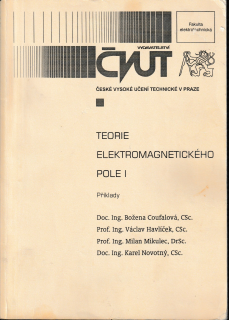 Teorie elektromagnetického pole I