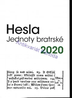 Hesla Jednoty bratrské 2020